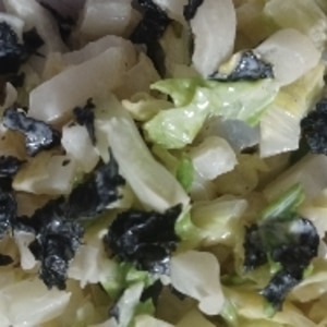 白菜と海苔のサラダ